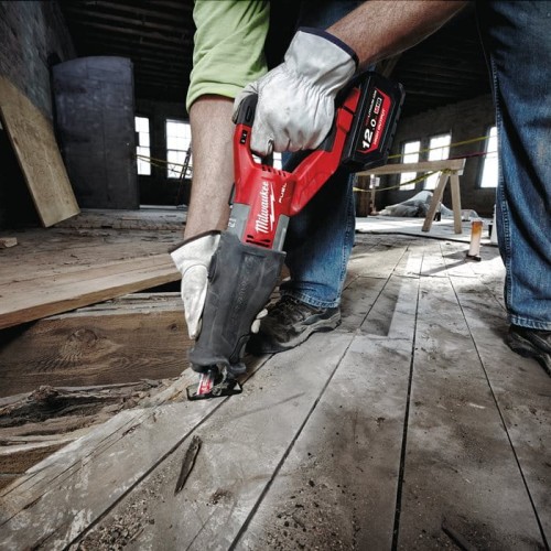 Piła szablasta Milwaukee M18 FSX-121C AKU 18V (12.0 Ah) - 4933464484