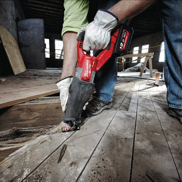 Piła szablasta Milwaukee M18 FSX-121C AKU 18V (12.0 Ah) - 4933464484