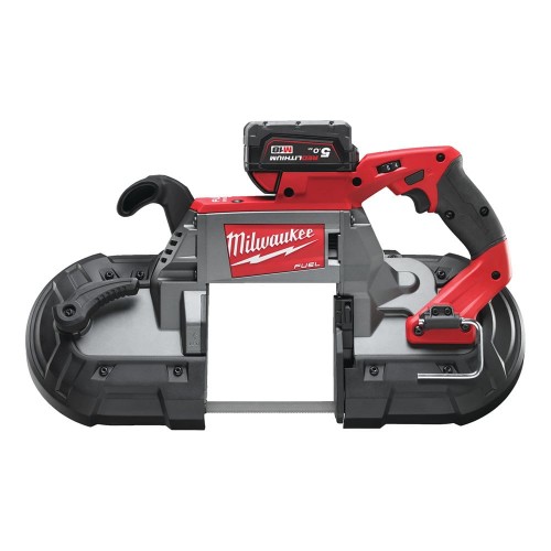 Pilarka taśmowa do cięcia wgłębnego Milwaukee M18 CBS125-502C AKU 18V (2x 5.0 Ah) - 4933448195