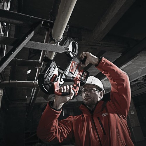 Pilarka taśmowa do cięcia wgłębnego Milwaukee M18 CBS125-502C AKU 18V (2x 5.0 Ah) - 4933448195