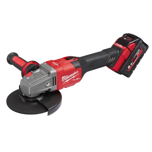 Szlifierka kątowa 125mm Milwaukee M18 FHSAG125XB-552X AKU 18V (2x 5.5 Ah) - 4933471079
