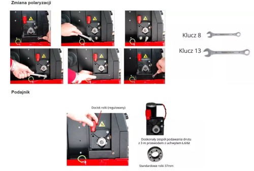 Spawarka inwertorowa MIG/MAG Lincoln Electric Speedtec 200C + MMA/TIG LIFT [230V]