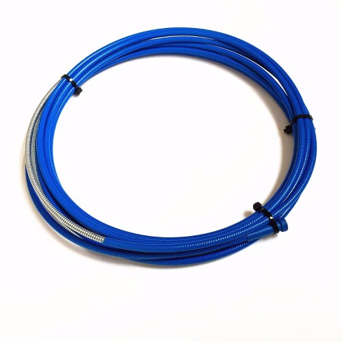 Wkład teflonowy aluminium niebieski 3m fi 0,6-0,8mm