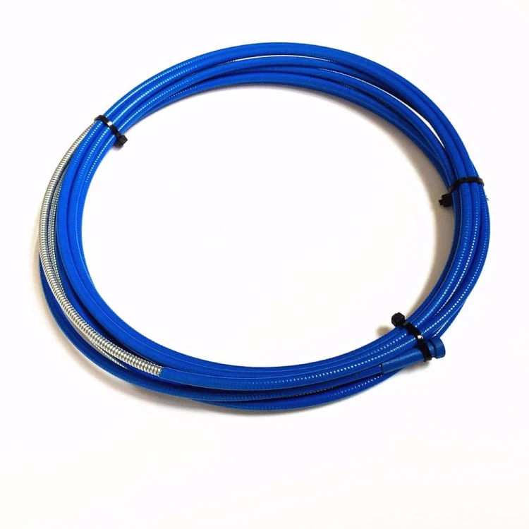 Wkład teflonowy aluminium niebieski 5m fi 0,6-0,8mm