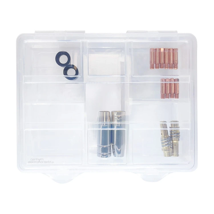 Zestaw osprzętu do uchwytu MB15 1.0mm MIG/MAG