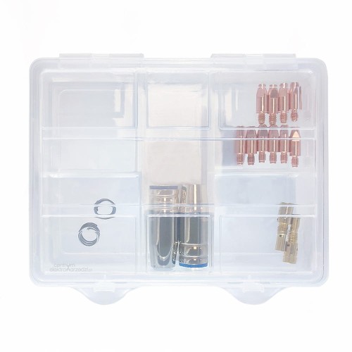 Zestaw osprzętu do uchwytu MB25 0.8mm MIG/MAG