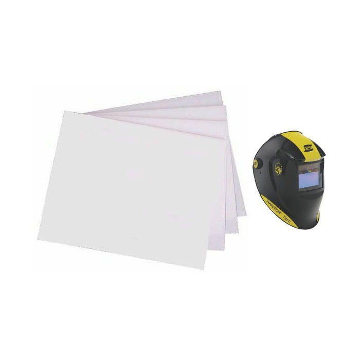 Filtr osłona szybka spawalnicza 93x115 zewnętrza poliwęglan PCV ESAB Warrior Tech