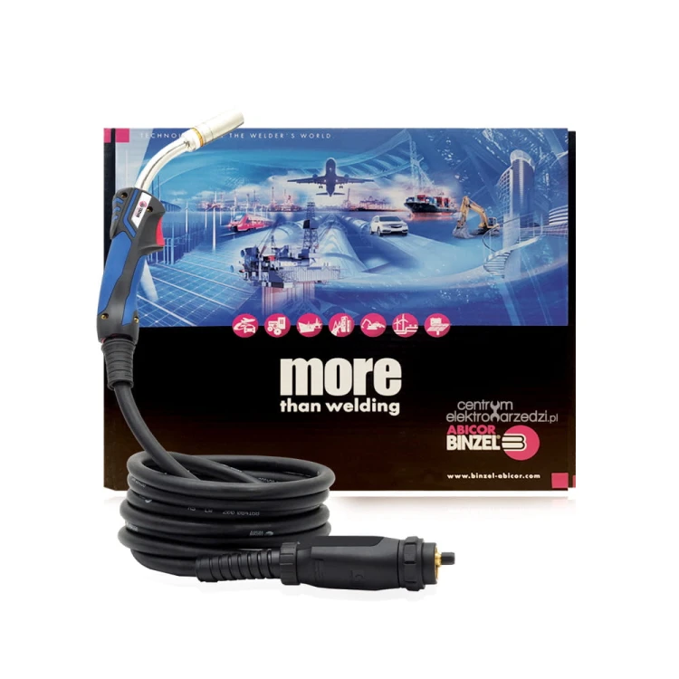 Uchwyt spawalniczy MIG/MAG Abicor Binzel GRIP MB24KD - 3m