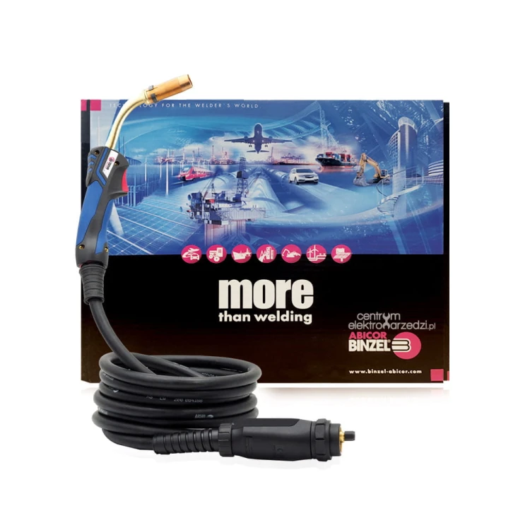 Uchwyt spawalniczy MIG/MAG Abicor Binzel GRIP MB240D - 5m