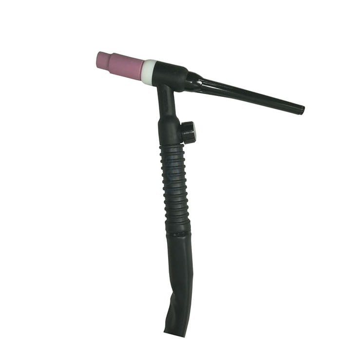 Uchwyt spawalniczy TIG 17V z zaworem (wtyk 10/25) - 4m