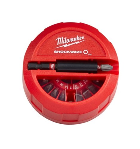 Zestaw bitów udarowych Milwaukee SHOCKWAVE / 15 elementów - 4932430904
