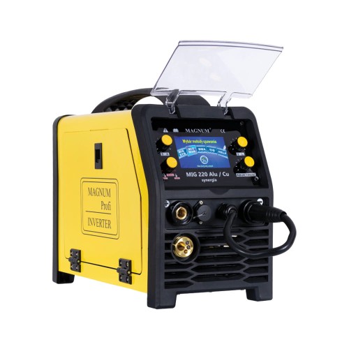 Spawarka inwertorowa MIG/MAG Magnum MIG 220 ALU/CU SYNERGIA + TIG LIFT [230V]