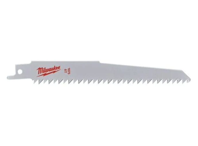 Brzeszczot szabla do cięcia drewna i PCV 150x4.2mm Milwaukee WOOD & PLASTICS - 48001075