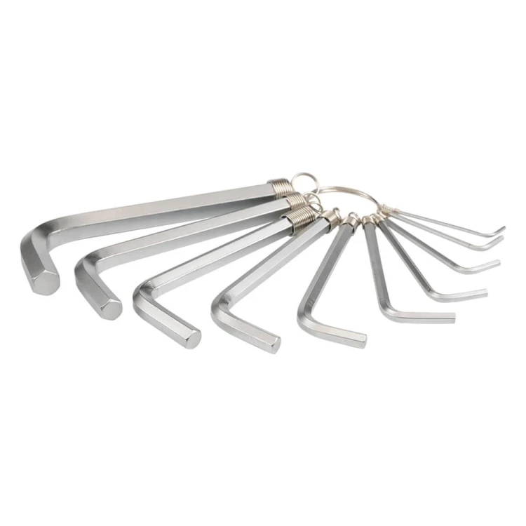 Zestaw kluczy imbusowych 1,5-10mm na kółku Yato YT-0504 / 10 elementów