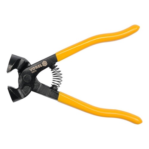 Szczypce do glazury wygięte 200mm Vorel 04210