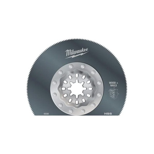 Brzeszczot płaski segmentowy 85x20mm Milwaukee WOOD & METAL - 48906038