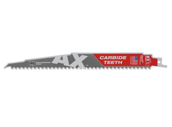Brzeszczot szabla 230mm Milwaukee WOOD WITH NAILS - 48005526