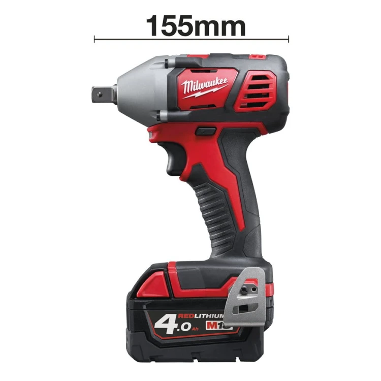 Klucz udarowy 1/2" 240Nm Milwaukee M18 BIW12-402C AKU 18V (2x4.0 Ah) - 4933443607