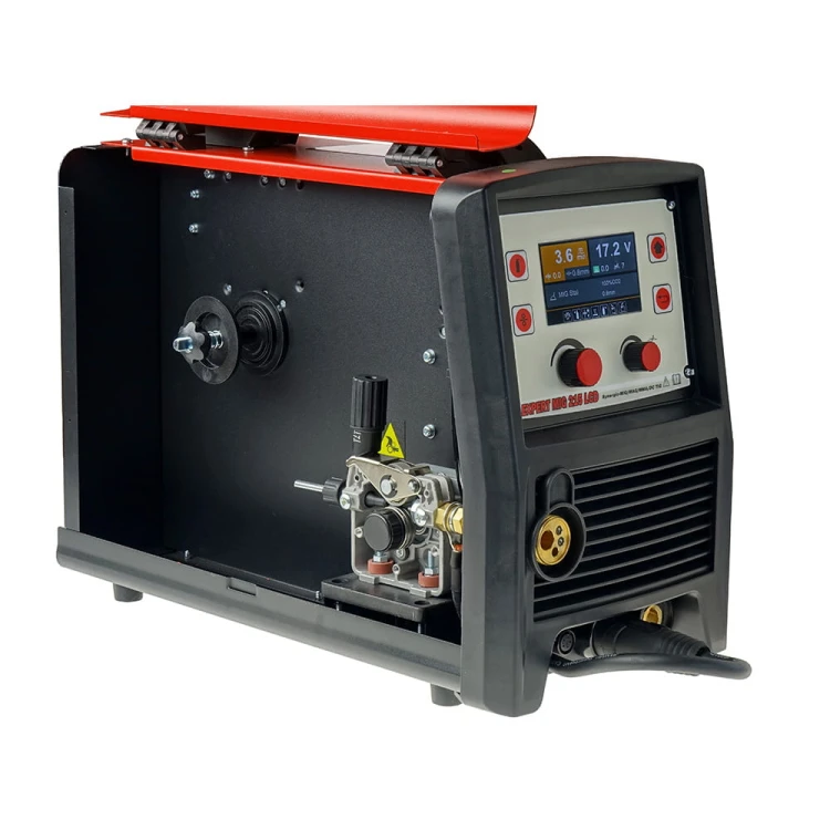 Spawarka inwertorowa MIG/MAG Ideal Professional EXPERT MIG 215 SYNERGIC LCD ALU + MMA/TIG [230V]