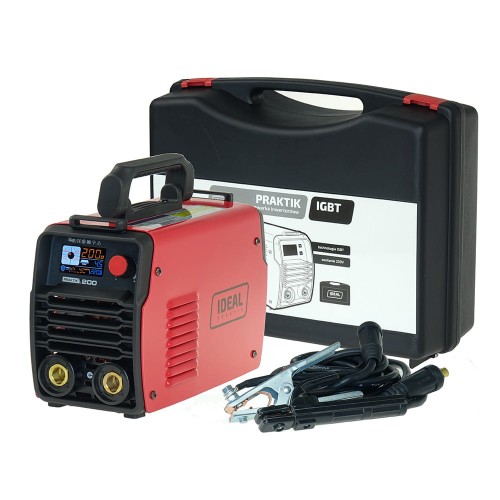 Spawarka inwertorowa MMA Ideal Professional PRAKTIK 200 SYNERGY LCD [230V]