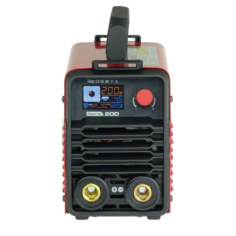 Spawarka inwertorowa MMA Ideal Professional PRAKTIK 200 SYNERGY LCD [230V]