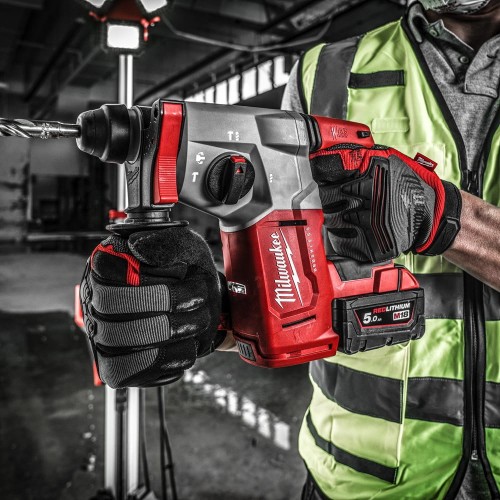 Młotowiertarka SDS-PLUS Milwaukee M18 BLH-502X AKU 18V (2x5.0 Ah) -  4933479426