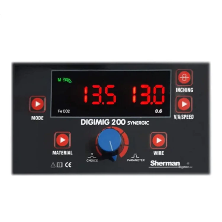 Spawarka inwertorowa MIG/MAG Sherman DIGIMIG 200 SYNERGIC + MMA/TIG LIFT [230V]
