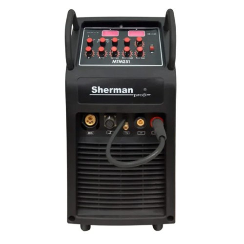 Spawarka inwertorowa MIG/MAG Sherman MTM 251/4R + MMA/TIG [400V]