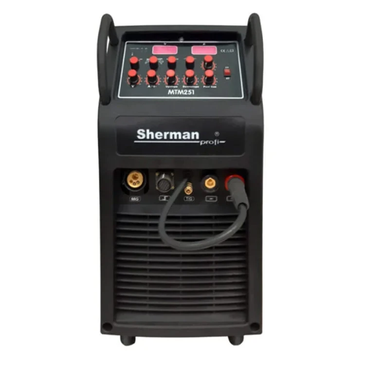 Spawarka inwertorowa MIG/MAG Sherman MTM 251/4R + MMA/TIG [400V]