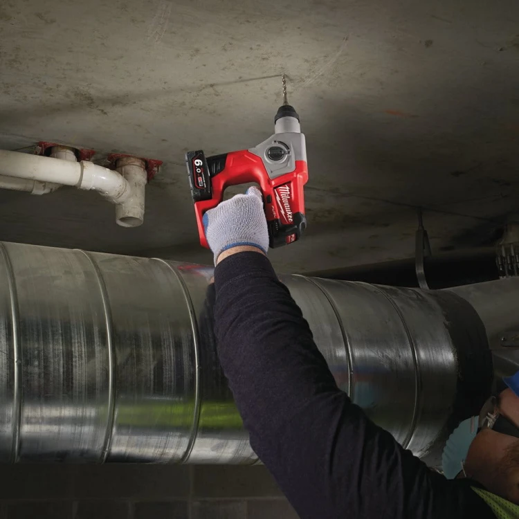 Młotowiertarka SDS-PLUS Milwaukee M12 CH-202X AKU 12V (2x2.0 Ah) - 4933446046