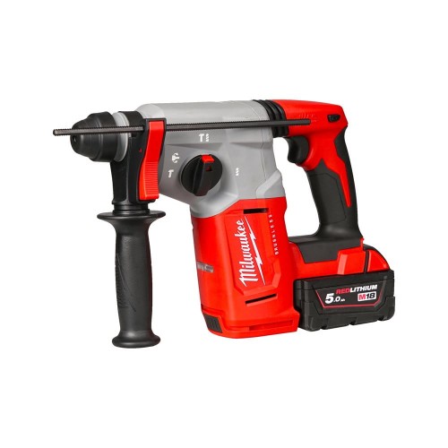 Młotowiertarka SDS-PLUS Milwaukee M18 BLH-502X AKU 18V (2x5.0 Ah) - 4933478894