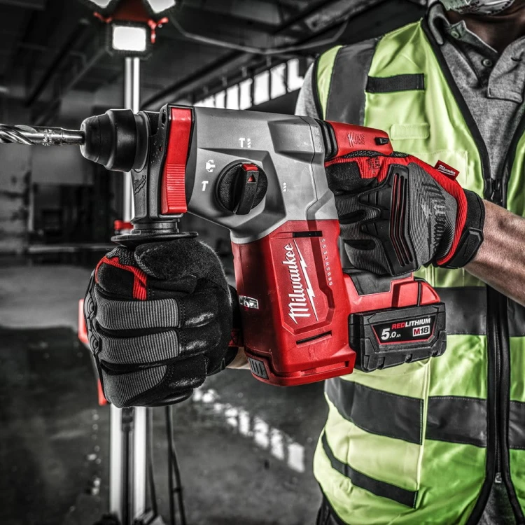 Młotowiertarka SDS-PLUS Milwaukee M18 BLH-502X AKU 18V (2x5.0 Ah) - 4933478894