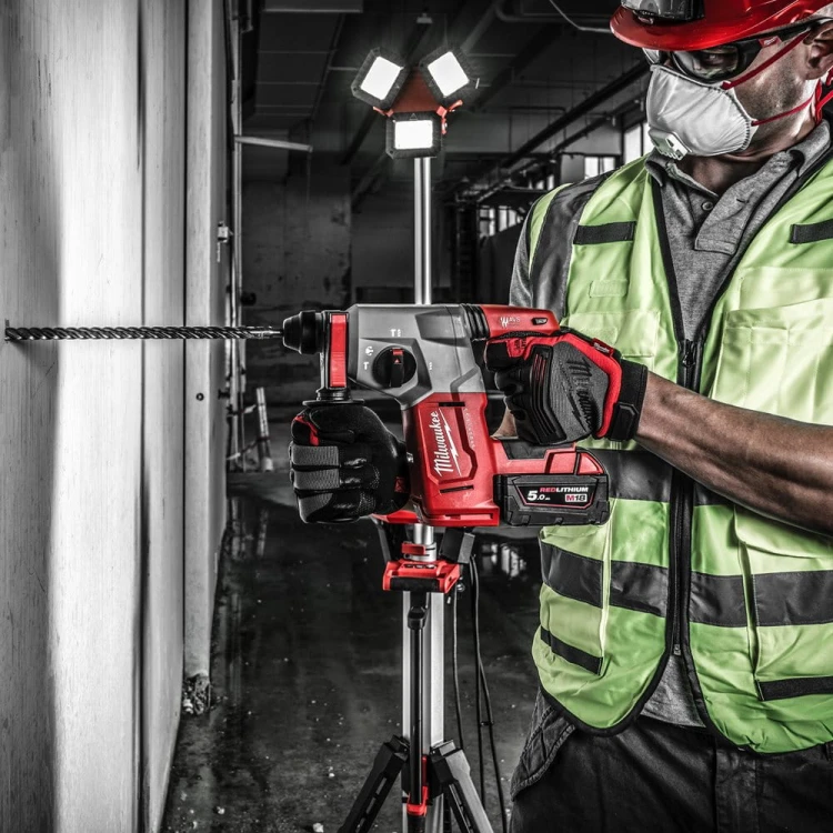 Młotowiertarka SDS-PLUS Milwaukee M18 BLH-502X AKU 18V (2x5.0 Ah) - 4933478894