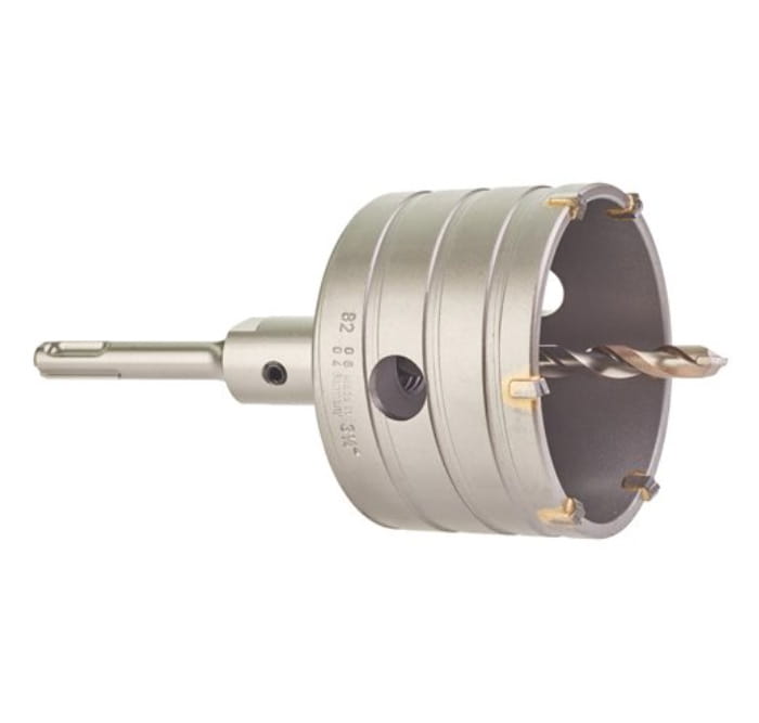 Zestaw koronkowy do wiercenia w murze SDS-PLUS 82mm Milwaukee TCT - 4932399297