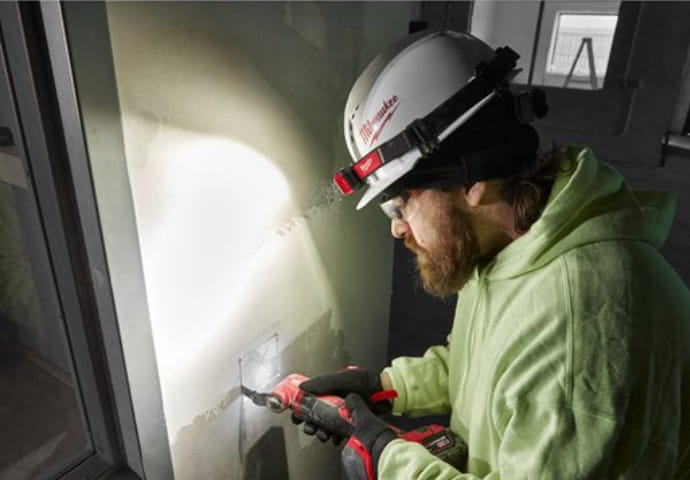 Latarka czołowa USB Milwaukee IR HL450 AKU 4V (bez aku) - 4933478587