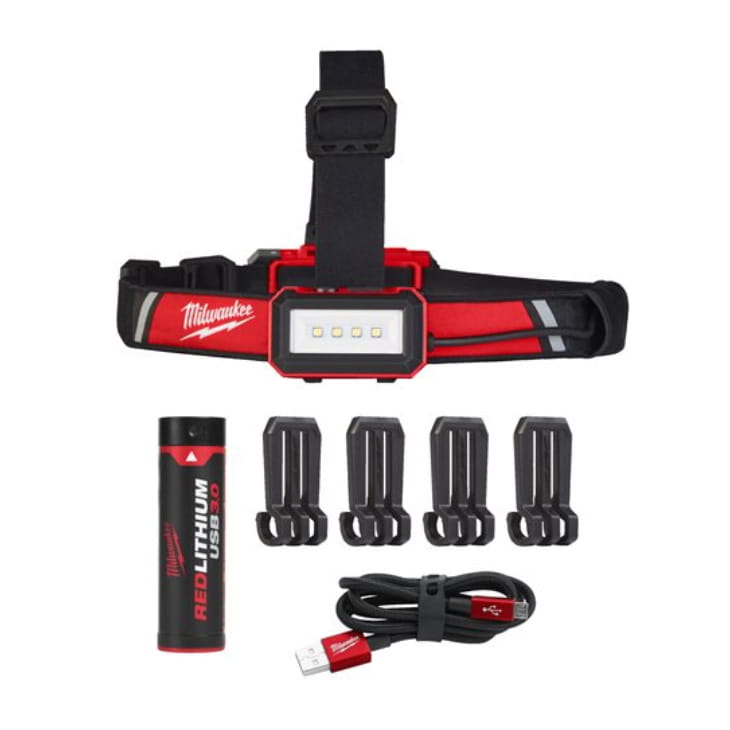 Latarka czołowa USB Milwaukee L4HLRP-301 AKU 4V (3.0 Ah) - 4933479767
