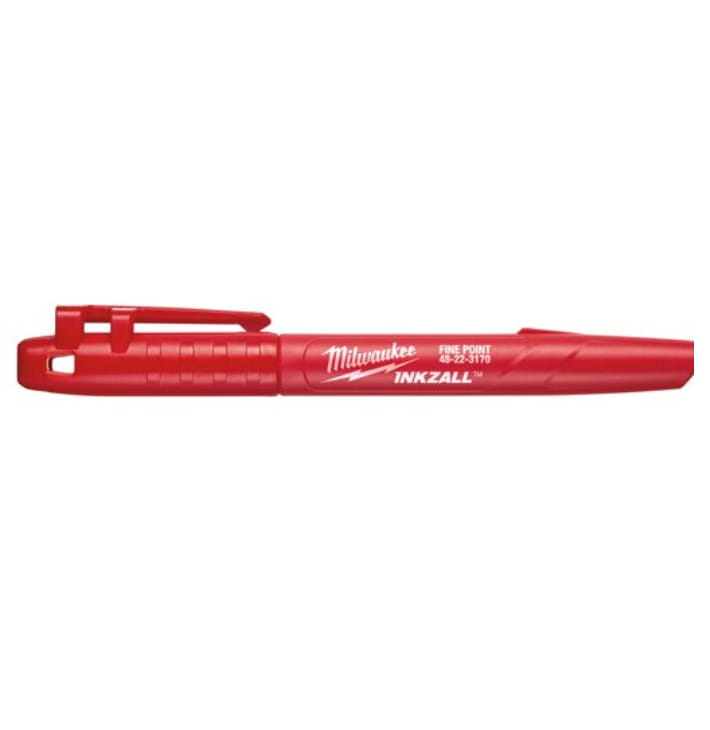Marker czerwony Milwaukee INKZALL - 48223170