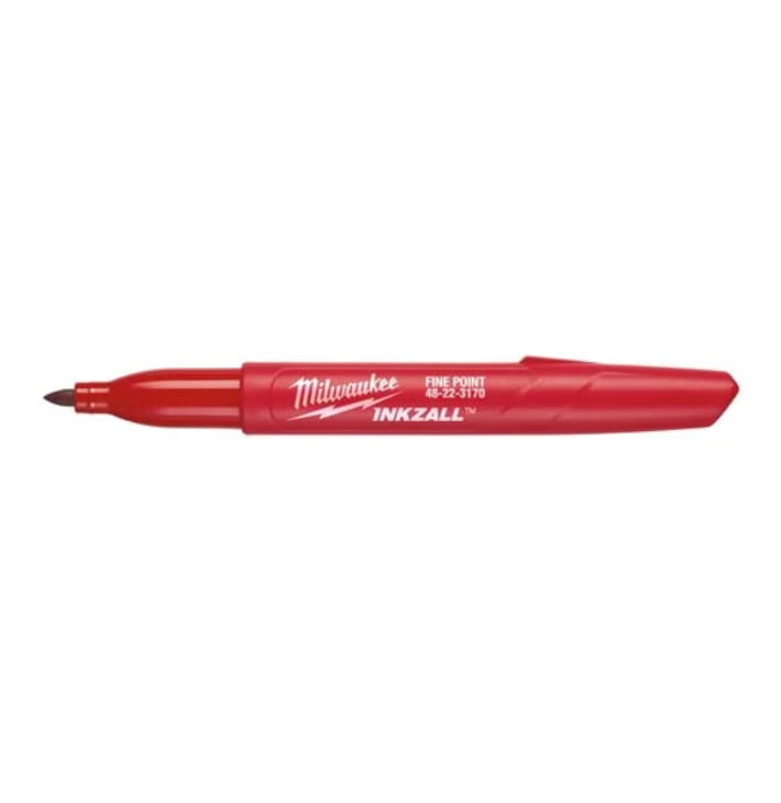 Marker czerwony Milwaukee INKZALL - 48223170