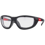 Okulary premium z uszczelką bezbarwne Milwaukee - 4932471885