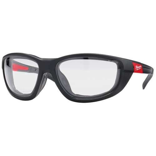 Okulary premium z uszczelką bezbarwne Milwaukee - 4932471885