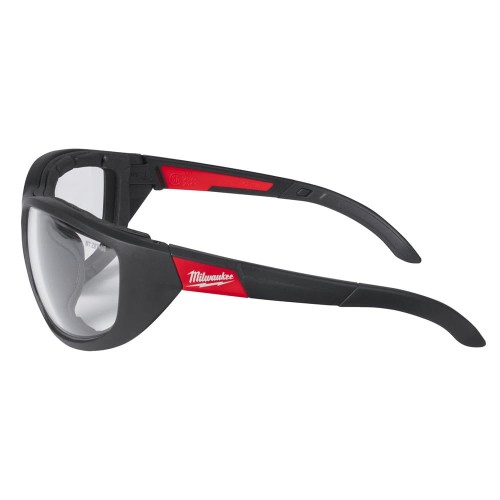 Okulary premium z uszczelką bezbarwne Milwaukee - 4932471885