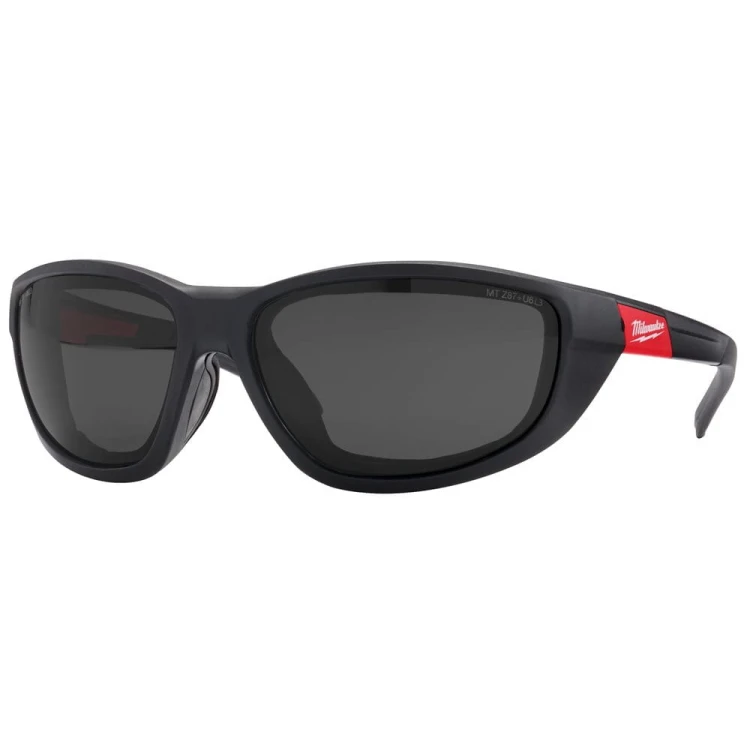 Okulary premium z uszczelką ciemne Milwaukee - 4932471886