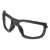 Okulary premium z uszczelką ciemne Milwaukee - 4932471886