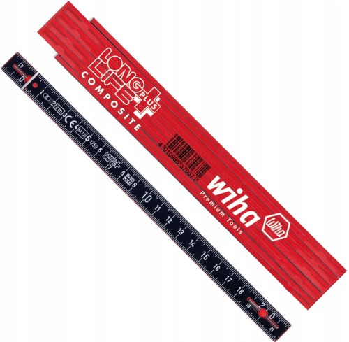 Przymiar składany Wiha Longlife® 2 m metryczny  - 37067