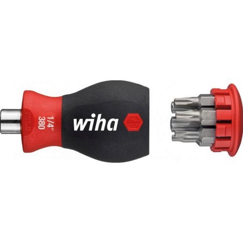 Magnetyczny wkrętak z magazynkiem bitów Wiha - 33744