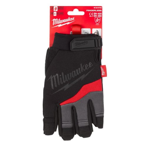 Rękawice robocze bez palców Milwaukee - rozmiar  11/XXL - 48229744
