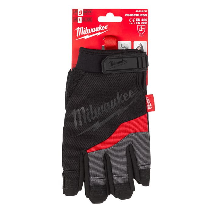 Rękawice robocze bez palców Milwaukee - rozmiar  11/XXL - 48229744