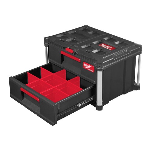 Skrzynia narzędziowa Milwaukee PACKOUT TOOL BOX z 2 szufladami - 4932472129