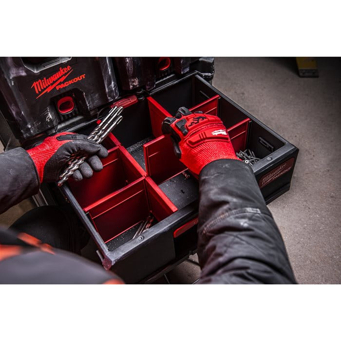 Skrzynia narzędziowa Milwaukee PACKOUT TOOL BOX z 2 szufladami - 4932472129