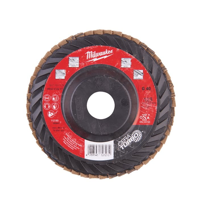 Tarcza listkowa lamel 125mm gr 40 Milwaukee CERA TURBO - 4932472231